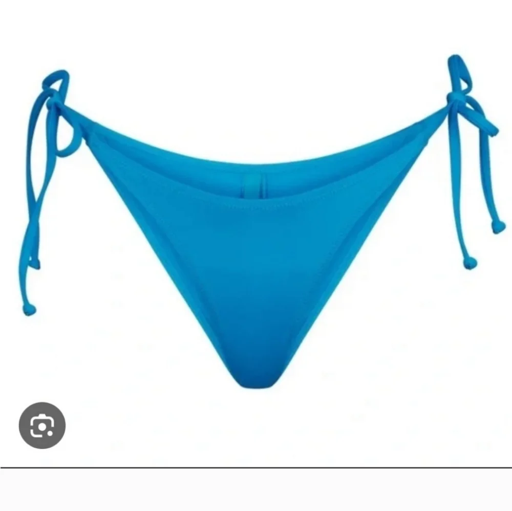NWT Skims Recycled Swim Dippy Tie Bikini Bottom Turquoise 2XL
